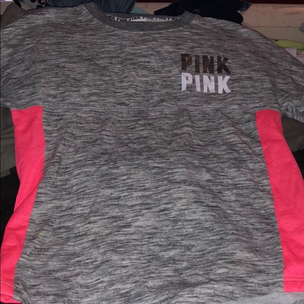 Long sleeve pink shirt